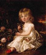 Sir William Beechey Portrait of a Young Girl oil